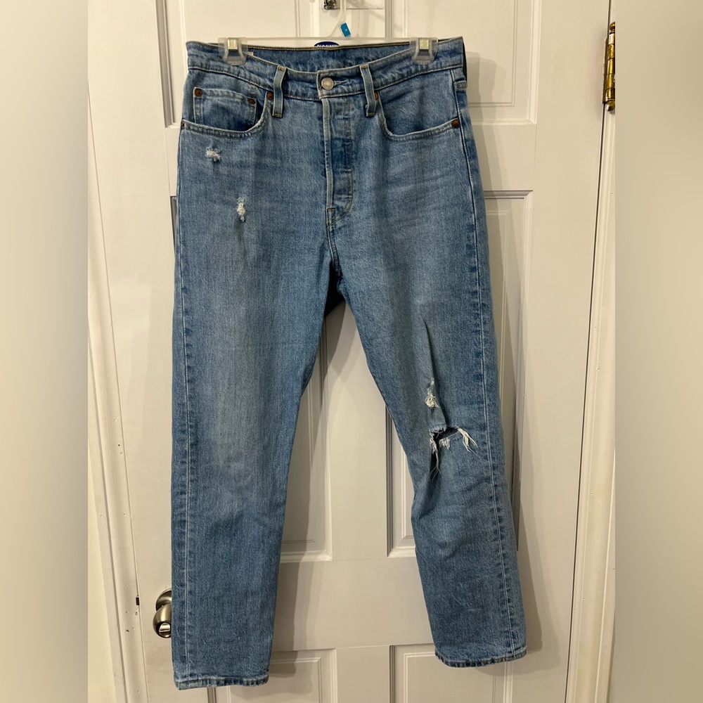 Levi 501 Crop jeans